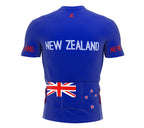 New Zealand  Full Zipper Bike Short Sleeve Cycling Jersey