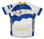 Nicaragua Flag Cycling Jersey for Men and Women