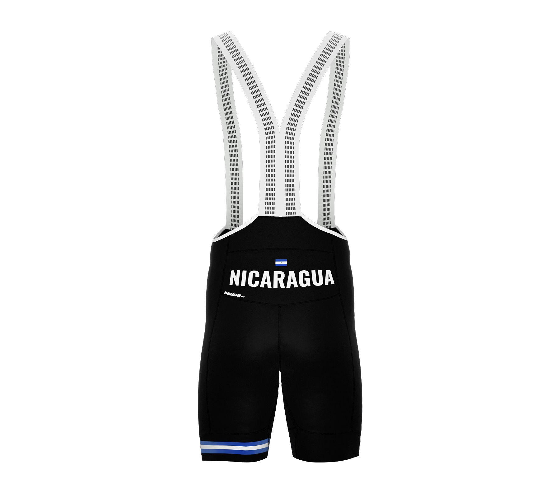 Nicaragua Black CODE Cycling Pro Bib Shorts Bike for Men and Women