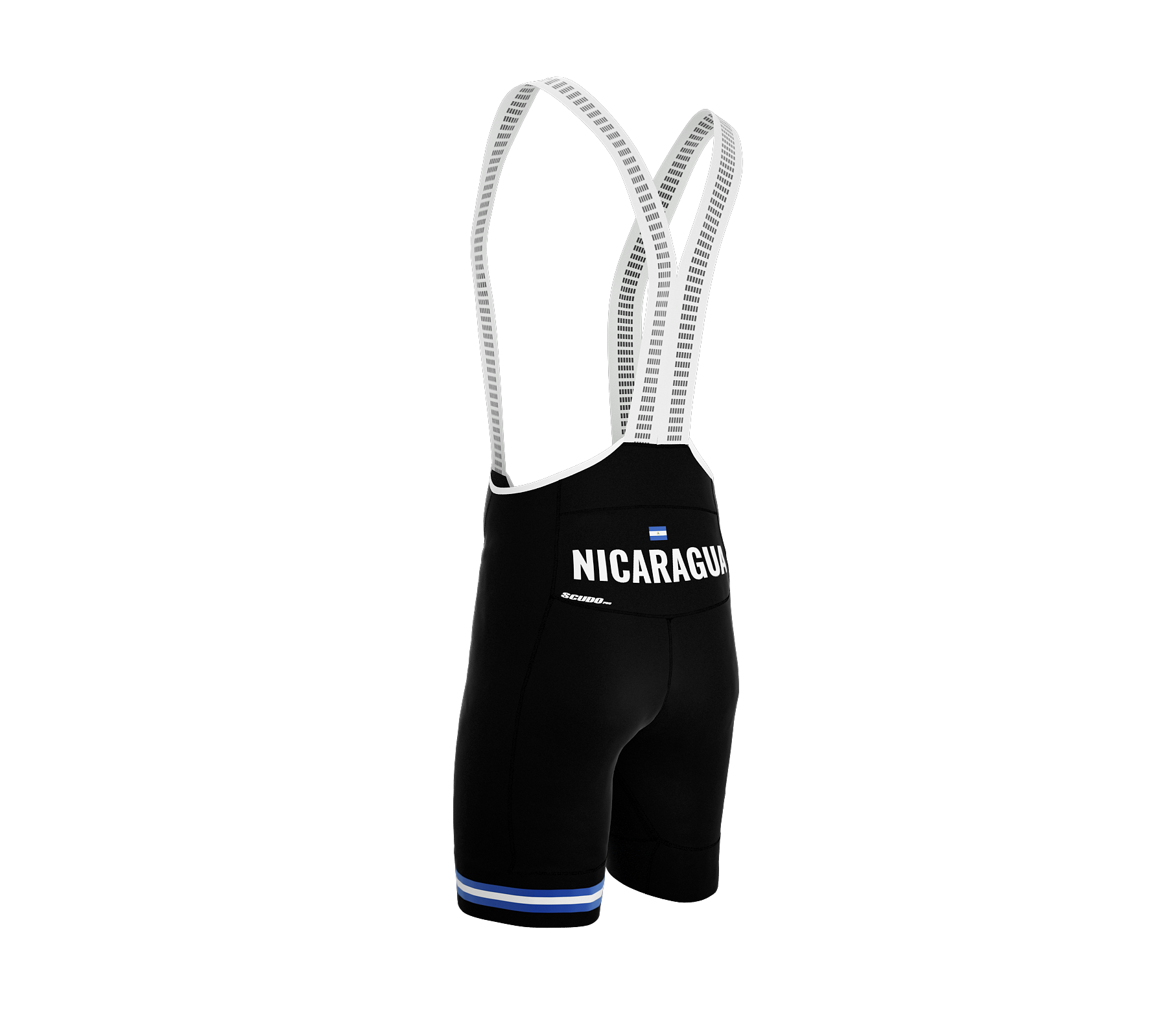 Nicaragua Black CODE Cycling Pro Bib Shorts Bike for Men and Women