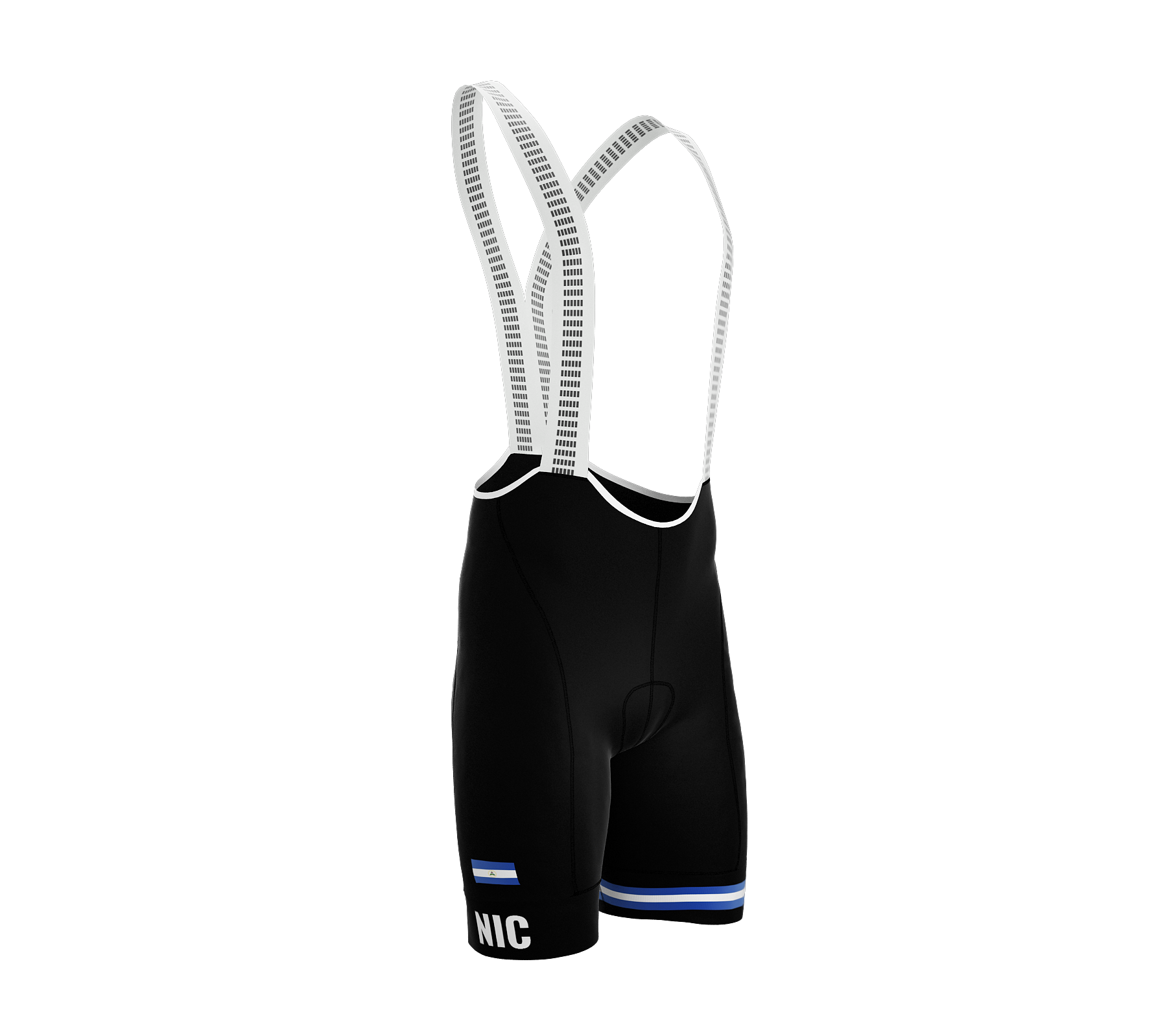 Nicaragua Black CODE Cycling Pro Bib Shorts Bike for Men and Women