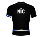 Nicaragua Black CODE Short Sleeve Cycling PRO Jersey for Men and Women