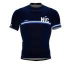Nicaragua Blue CODE Short Sleeve Cycling PRO Jersey for Men and Women