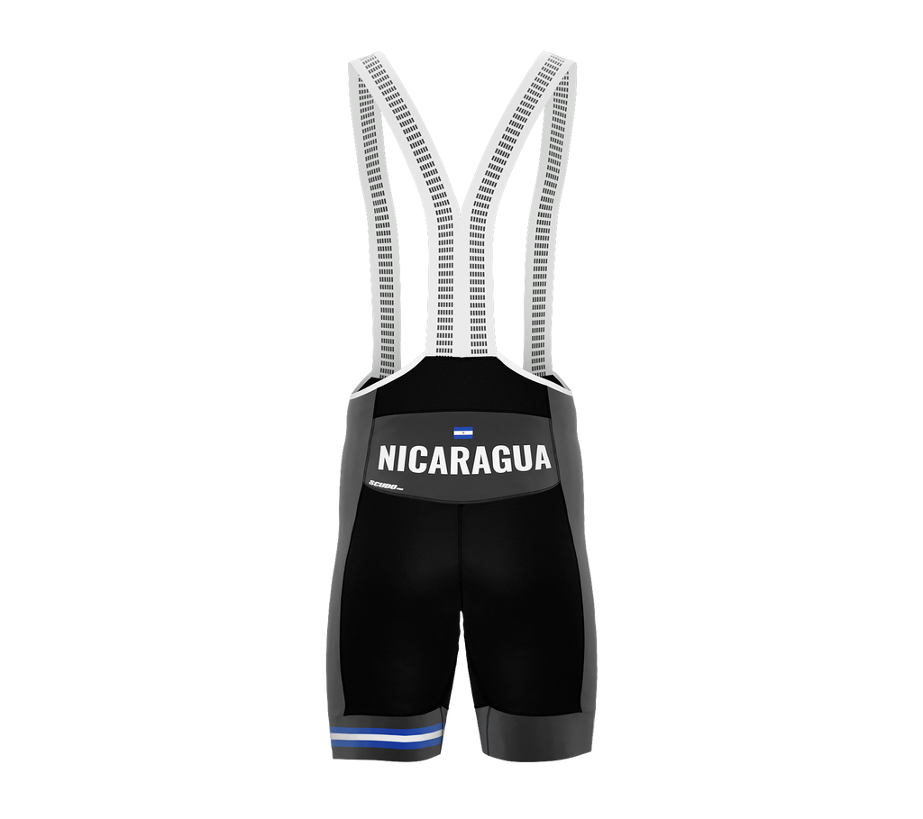 Nicaragua Gray CODE Cycling Pro Bib Shorts Bike for Men and Women