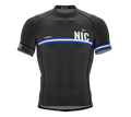 Nicaragua Gray CODE Short Sleeve Cycling PRO Jersey for Men and Women