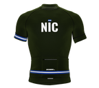 Nicaragua Green CODE Short Sleeve Cycling PRO Jersey for Men and Women