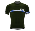 Nicaragua Green CODE Short Sleeve Cycling PRO Jersey for Men and Women