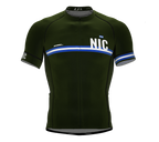 Nicaragua Green CODE Short Sleeve Cycling PRO Jersey for Men and Women