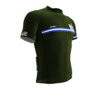 Nicaragua Green CODE Short Sleeve Cycling PRO Jersey for Men and Women