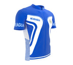 Nicaragua  Full Zipper Bike Short Sleeve Cycling Jersey