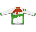 Niger Flag Winter Thermal Cycling Jersey