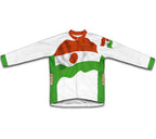 Niger Flag Winter Thermal Cycling Jersey