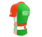 Niger  Full Zipper Bike Short Sleeve Cycling Jersey