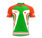 Niger  Full Zipper Bike Short Sleeve Cycling Jersey