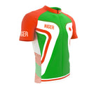 Niger  Full Zipper Bike Short Sleeve Cycling Jersey
