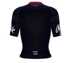 Scudopro Pro-Elite Short Sleeve Cycling Pro Fit Jersey Night Ride for Women
