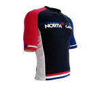ScudoPro Pro-Elite Short Sleeve Cycling Jersey North Carolina USA State Icon landmark symbol identity  | Men and Women