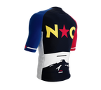 ScudoPro Pro-Elite Short Sleeve Cycling Jersey North Carolina USA State Icon landmark symbol identity  | Men and Women
