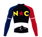 ScudoPro Pro Thermal Long Sleeve Cycling Jersey North Carolina USA state Icon landmark identity  | Men and Women