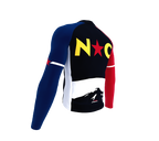 ScudoPro Pro Thermal Long Sleeve Cycling Jersey North Carolina USA state Icon landmark identity  | Men and Women