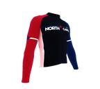 ScudoPro Pro Thermal Long Sleeve Cycling Jersey North Carolina USA state Icon landmark identity  | Men and Women