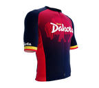 ScudoPro Pro-Elite Short Sleeve Cycling Jersey North Dakota USA State Icon landmark symbol identity  | Men and Women