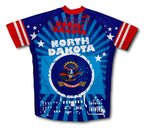 North Dakota Short Sleeve Cycling Jersey for Men and Women
