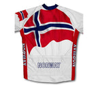 Norway Flag Cycling Jersey for Men and Women