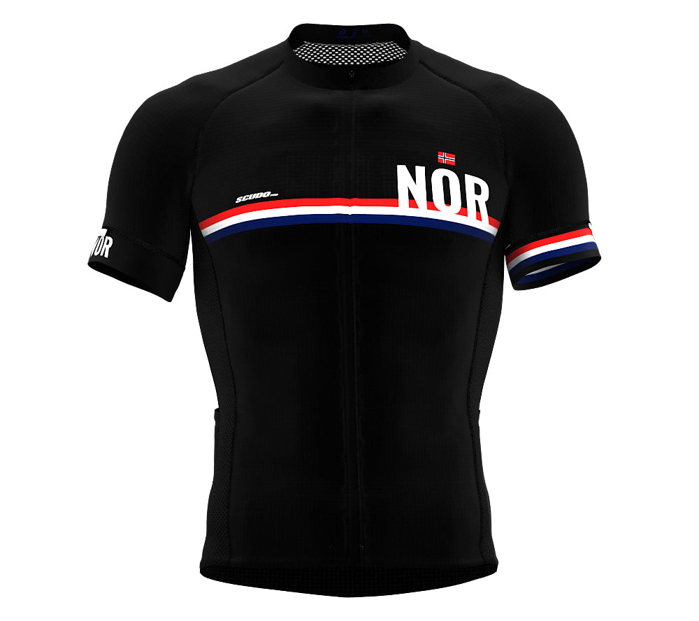 Norway Black CODE Short Sleeve Cycling PRO Jersey for Men and WomenNorway Black CODE Short Sleeve Cycling PRO Jersey for Men and Women