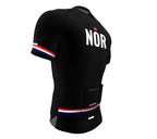 Norway Black CODE Short Sleeve Cycling PRO Jersey for Men and Women