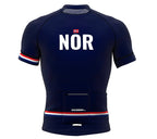 Norway Blue CODE Short Sleeve Cycling PRO Jersey for Men and Women
