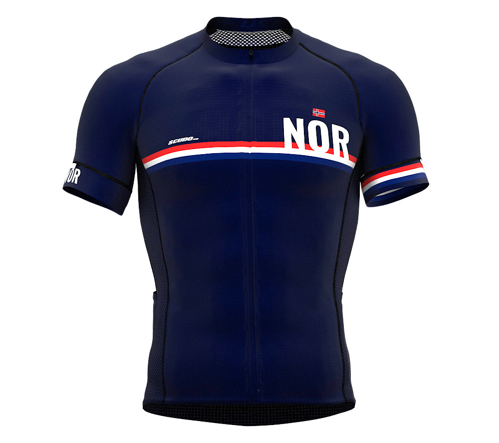 Norway Blue CODE Short Sleeve Cycling PRO Jersey for Men and WomenNorway Blue CODE Short Sleeve Cycling PRO Jersey for Men and Women