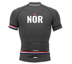 Norway Gray CODE Short Sleeve Cycling PRO Jersey for Men and Women