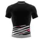 Nudius Black Short Sleeve Cycling PRO Jersey
