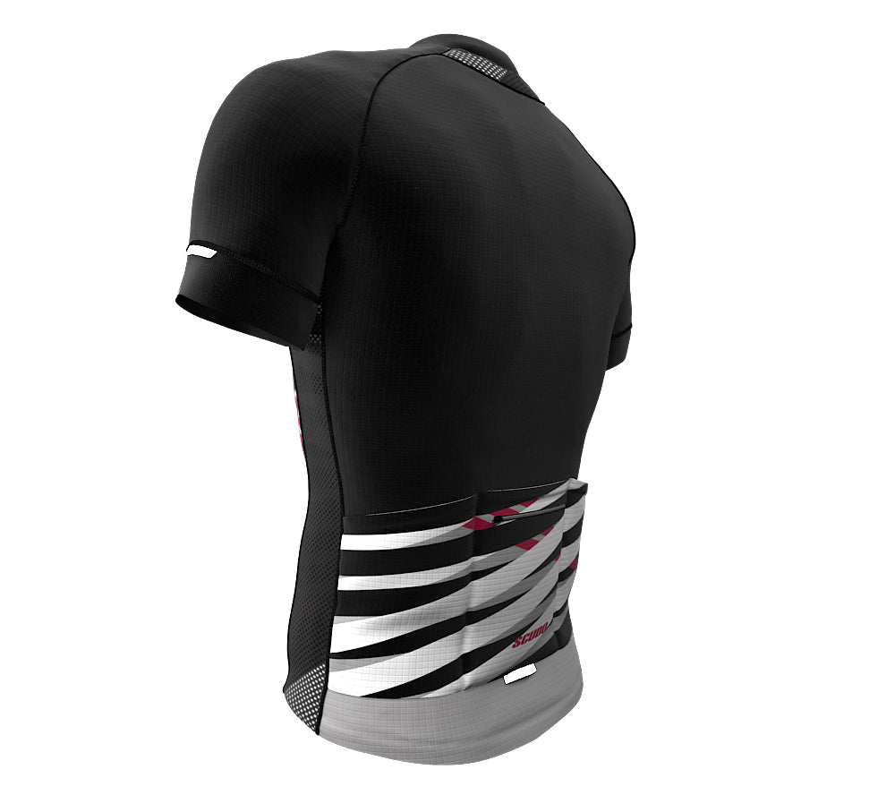Nudius Black Short Sleeve Cycling PRO Jersey