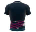 Nudius Magenta Short Sleeve Cycling PRO Jersey