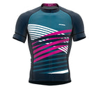 Nudius Magenta Short Sleeve Cycling PRO Jersey