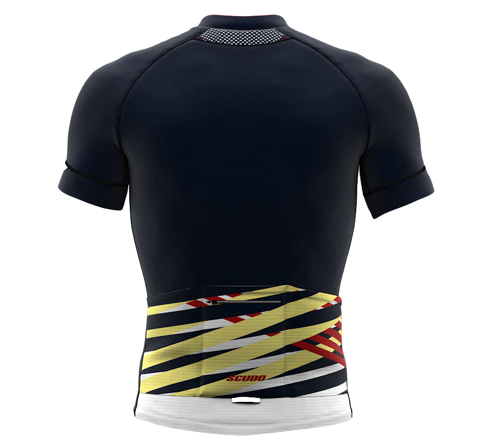 Nudius Red Short Sleeve Cycling PRO Jersey