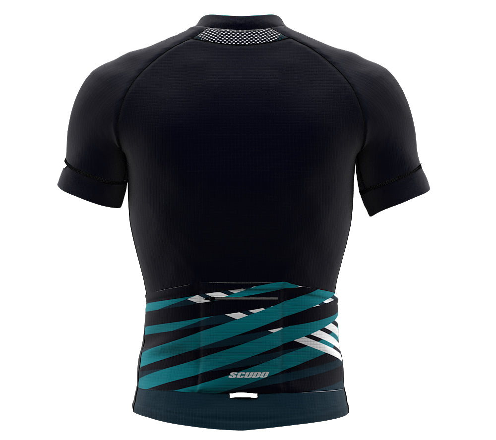 Nudius Teal Short Sleeve Cycling PRO Jersey