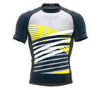 Nudius Yellow Short Sleeve Cycling PRO Jersey