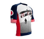 ScudoPro Pro-Elite Short Sleeve Cycling Jersey Ohio USA State Icon landmark symbol identity  | Men and Women