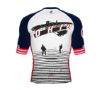 ScudoPro Pro-Elite Short Sleeve Cycling Jersey Ohio USA State Icon landmark symbol identity  | Men and Women