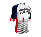 ScudoPro Pro-Elite Short Sleeve Cycling Jersey Ohio USA State Icon landmark symbol identity  | Men and Women