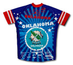 Oklahoma Short Sleeve Cycling Jersey for Men and Women