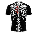 Open Squeleton Cycling Jersey Short Sleeve for Men and Women