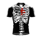 Open Squeleton Cycling Jersey Short Sleeve for Men and Women