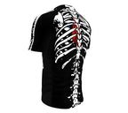 Open Squeleton Cycling Jersey Short Sleeve for Men and Women