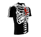 Open Squeleton Cycling Jersey Short Sleeve for Men and Women