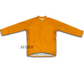Keep Calm and Cycle On Orange Winter Thermal Cycling Jersey