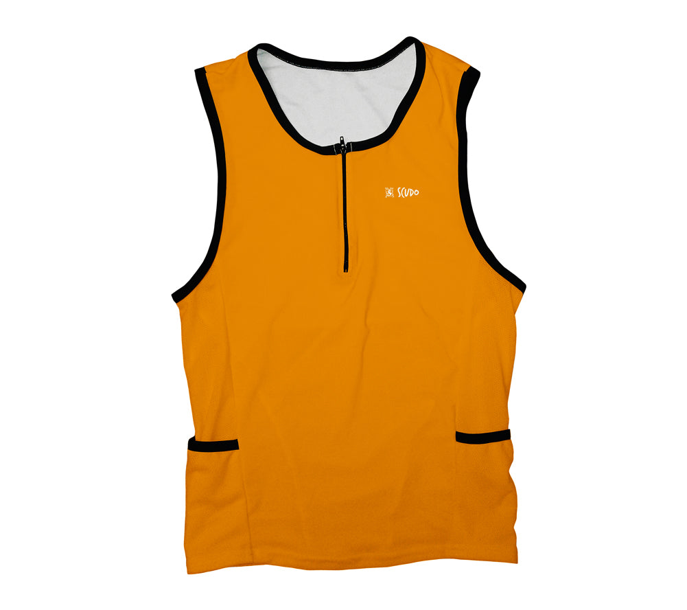 Orange Triathlon Top
